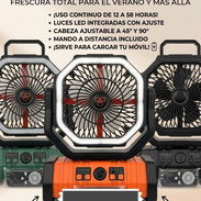 VENTILADOR RECARGABLE F6 – 20000 mAh - Img 56229768