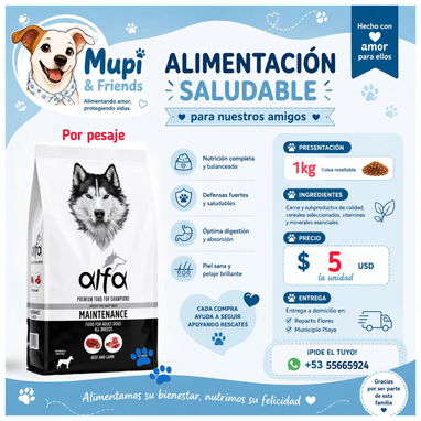 Alimento para mascotas 💯🐾 - 5/5