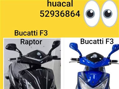 Oferta moto electrica hasta su casa marca F3 Raptor nueva no dudeen llamar - Img main-image