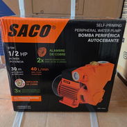 Bomba de agua autocebante *(Ladrón de Agua)* 1/2 HP Marca Saco - Img 58215987