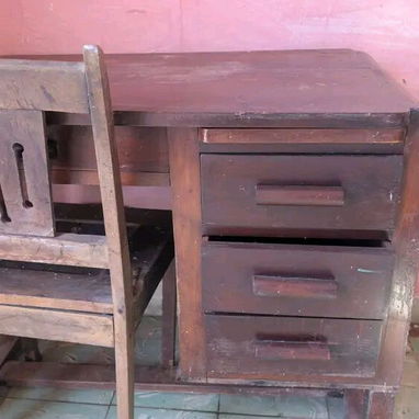 Vendo juego de muebles de Caoba. Años 40 - Img 122501150