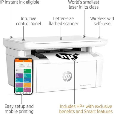 🖨️ Impresora Láser Multifunción WiFi HP LaserJet MFP M140we - Img 111505146