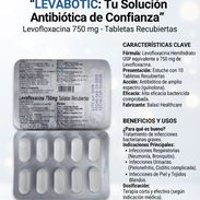 LEVOFLOXACINA 750 MG 10 TB VENCE 4/2027 - Img 57972848