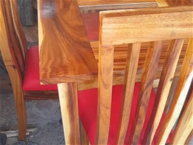 Nuevos JUEGOS DE COMEDOR buena madera calidad y garantía - Img 66740330