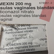 Lomexin fenticonazol 3 óvulos 200 mg y crema para candidiasis - Img 57372497