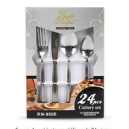 Set de 24 cubiertos metálicos - Img 56026909