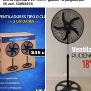 Ventilador 2 por 45 usd - Img 55211736