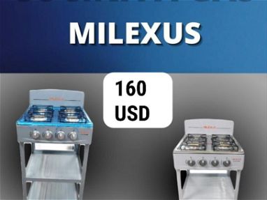 Cocina de gas Milexus 4 quemadores. Mensajería incluida - Img main-image-45577568