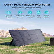 Panel solar portable 240w - Img 56893736