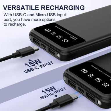 Vendo varios power bank con diferentes capacidades! No se quede apagado en sus dispositivos por falta de carga!! - Img 95422650