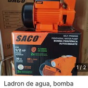 Vendo ladrón de agua o Bomba periférica de 1/2 Caballo Marca Sacó Newww en caja$100 usd 52502624 - Img 57830289