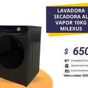 Lavadora secadora al vapor 10kg MILEXUS - Img 55998259