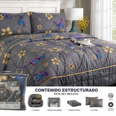 **Set de 5 piezas de edredón FULL** - 3/7