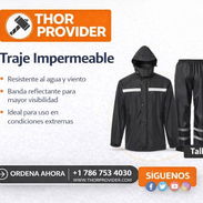 🧥🌧️ ¡Luce elegante y protégete de la lluvia con este traje impermeable! - Img 53965976