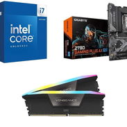 KIT ALTA GAMA i7-14700K 🤩 Gigabyte Z790 GAMING PLUS AX - 32GB RGB RAM ✅ PC KIT OFERTA PC - Img 53309978