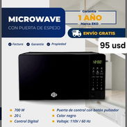 MICROWAVE CON PUERTA DE ESPEJO. ENVÍO GRATIS ✅️ - Img 58047580