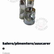Vendo salero / pimentero / azucarero. set de 3 piezas. - Img 56945994