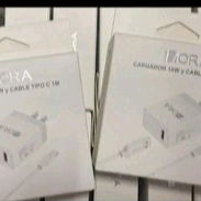 ESPIGA PUERTO USB A 18W CARGA RÁPIDA Y CABLE TIPO C A USB 3A CARGA RÁPIDA Y TRANSFIERE DATOS MIDE 1 M (MARCA 1HORA) - Img 55204276