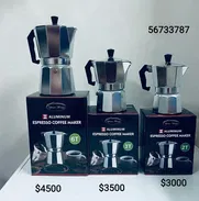 Cafetera de 2, 3 y 6 tazas - Img 50280335