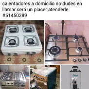 Mecánico de todo tipo de cocinas y calentadores de gas a domicilio - Img 56814920