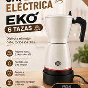 CAFETERA ELÉCTRICA 6 TAZAS MARCA EKO - Img 56010233