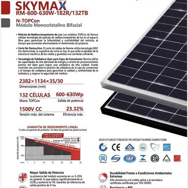 Paneles solares de 630 watts a 320 usd - 2/3