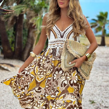 Vestido tela India - 3/5