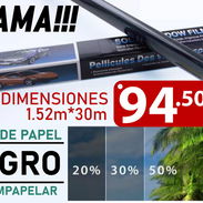 Rollo de papel negro - Img 50731588