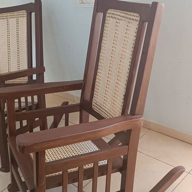Vendo pareja de sillones antiguos recién reparados en buen estado, 30mil x transferencia a la mitad, 58256384 - 4/5