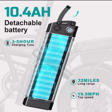 Bicicleta eléctrica 48 volts 10.4 amperes - 2/6
