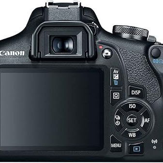 Cámara DSLR Canon EOS Rebel T7 | Sensor CMOS APS-C de 24,1 MP con procesador de imagen DIGIC 4+ | Wi-Fi y NFC integrados - Img 123502508