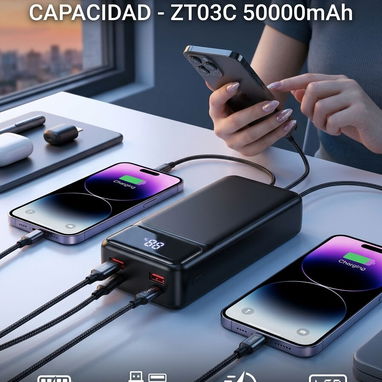 Cargador portátil / power bank 50000mah - 2/2