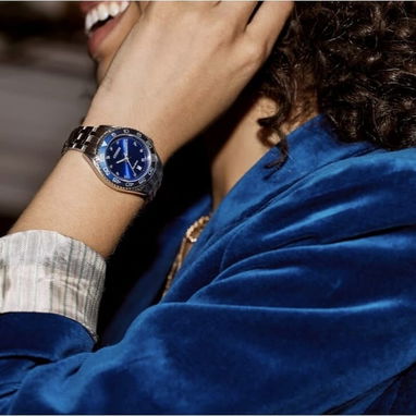 CITIZEN ECODRIVE CARSON (FE6160-57L) PARA MUJER , CRISTAL DE ZAFIRO Y ACERO INOXIDABLE ,ESFERA AZUL CON PIEDRAS 58049738 - Img 106082243