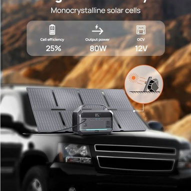 🔋⚡️ Estación de Energía Portátil DARAN NEOK2 600W / 288Wh LiFePO4 - 4/6