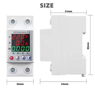 Protector de alto y bajo voltaje para refrigerador, aires acondicionados y otros 110v y 220v leer dentro - Img 119380700