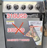COCINA DE GAS 4 HORNILLA CON HORNO Y MAGNETO NUEVA A ESTRENAR MARCA ROYAL TRANSPORTE INCLUIDO 58053379 - Img 49323338