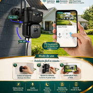 📹 Cámara de Seguridad Solar 4MP con Doble Lente - Img 55188344