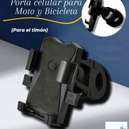 Porta celular moto y bicicleta (timón) - Img 52346176