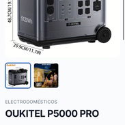 ⚡Oukitel P5000 Pro 🔋 5120 Wh Capacidad LiFePO4 ✅ 3600 W Potencia Nominal ✅ 6000 W Potencia Pico 🧾 Garantía que es - Img 56733041