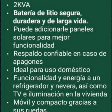 Estaciones de energía bluetti, ecoflow, inversores, lámpara led recargable+panel, cable adaptador solar y kit para panel - Img 121566604