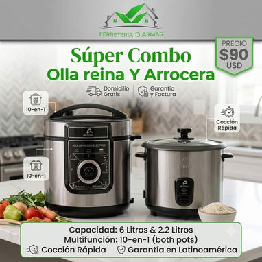 Ollas Reinas, diferentes marcas y capacidades - 5/10
