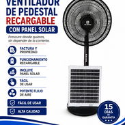 VENTILADOR RECAGABLE DE TECLA + PANEL DE 20W 70USD - Img 50672774