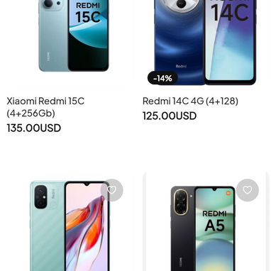 Celulares Xiaomi - iPhone - Motorola - Alcatel - iTel - Blu - honor- ZTE - 9/10