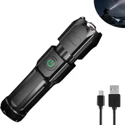 🔦 LINTERNA LED RECARGABLE USB 🔦 3 MODOS 🔦 IMPERMEABLE 🔦  5.887.23.60 - Img 50070305