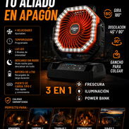 Ventiladores recargables | Camping fan 💨🌬️ - Img 55783367