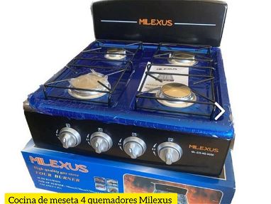 Cocina / Estufa de meseta de 4 quemadores Milexus - Img main-image-45585150