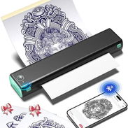Impresora Térmica Phomemo M08F - Inalámbrica para plantillas de tatuajes + 10 pastores gratis 🌐 - Img 56986735