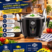 🍚 1.8 LITROS 🍚 ARROCERA EKO NEGRA.. ENTREGA GRATIS CON FACTURA Y GARANTÍA. 📲 54833699 - Img 57378024