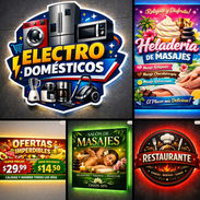 Variedad de diseños con luz led para negocios - Img 57276705
