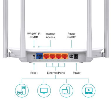 Router Sellados TP-Link Router WiFi AC1200 (Archer A54 #55821991 - Img 126663805